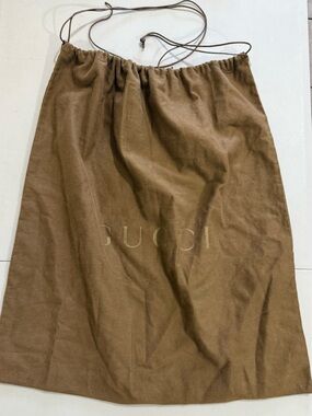 Gucci Brown Drawstring Dust Bag